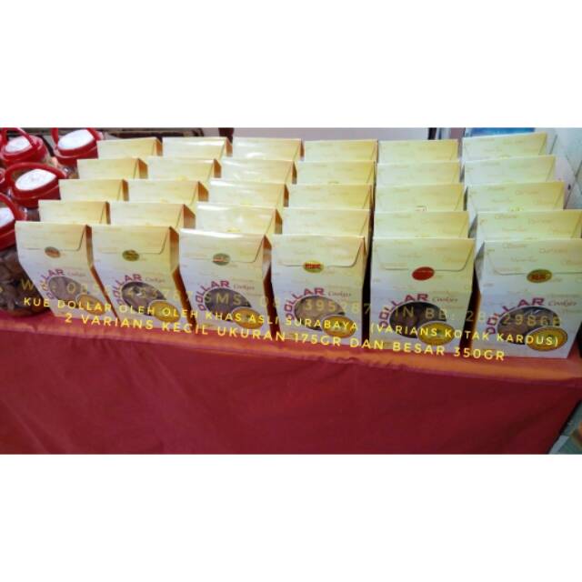 Kuweh dollar kecil 175gr