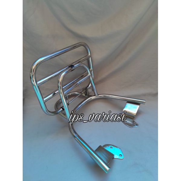 Back rack sandaran fino. Aksesoris motor Yamaha fino