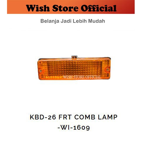 Lampu Bemper Bumper Lamp Chevrolet LUV KBD26 KBD-26 Sein Signal Reting Sign Sen WI-1609 satuan 1 pcs