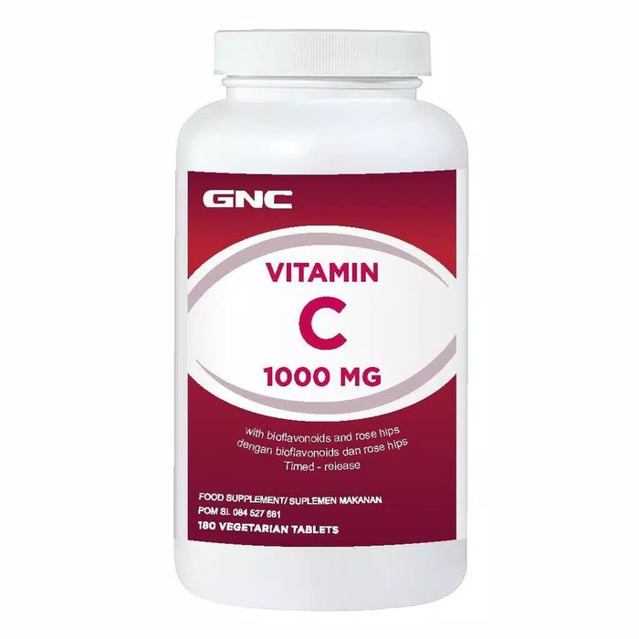 GNC vitamin c 1000 TR (180) ASLI