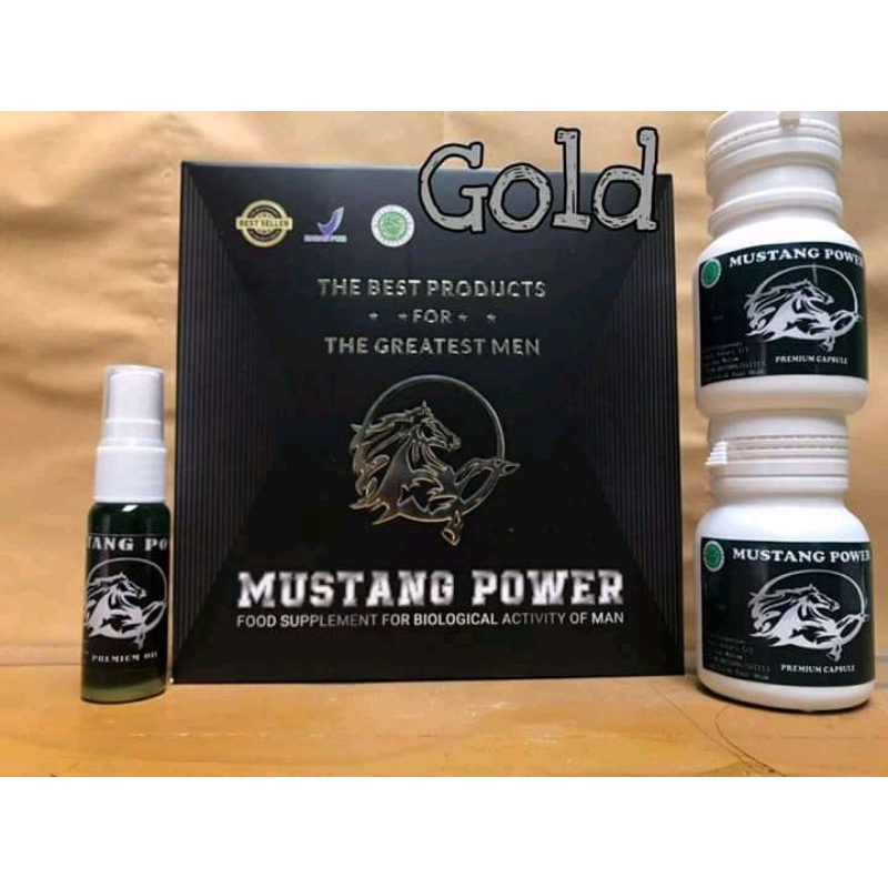 OBAT KUAT DAN PEMBESAR MR.P | MUSTANG POWER BANDUNG | PAKET GOLD