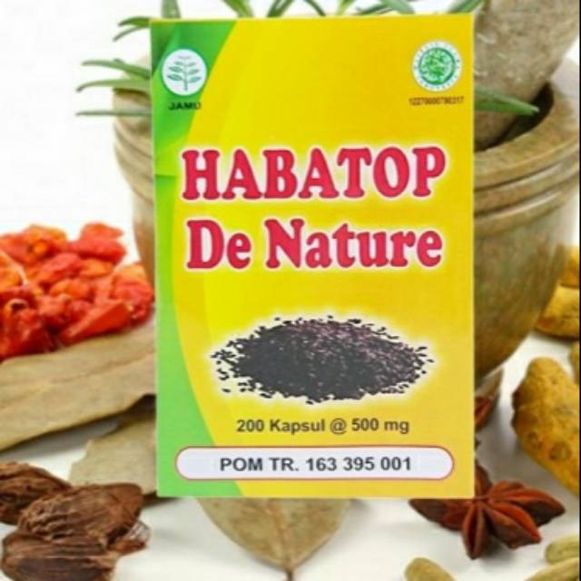 HABATOP BESAR DENATURE HERBAL ISI 200 KAPSUL