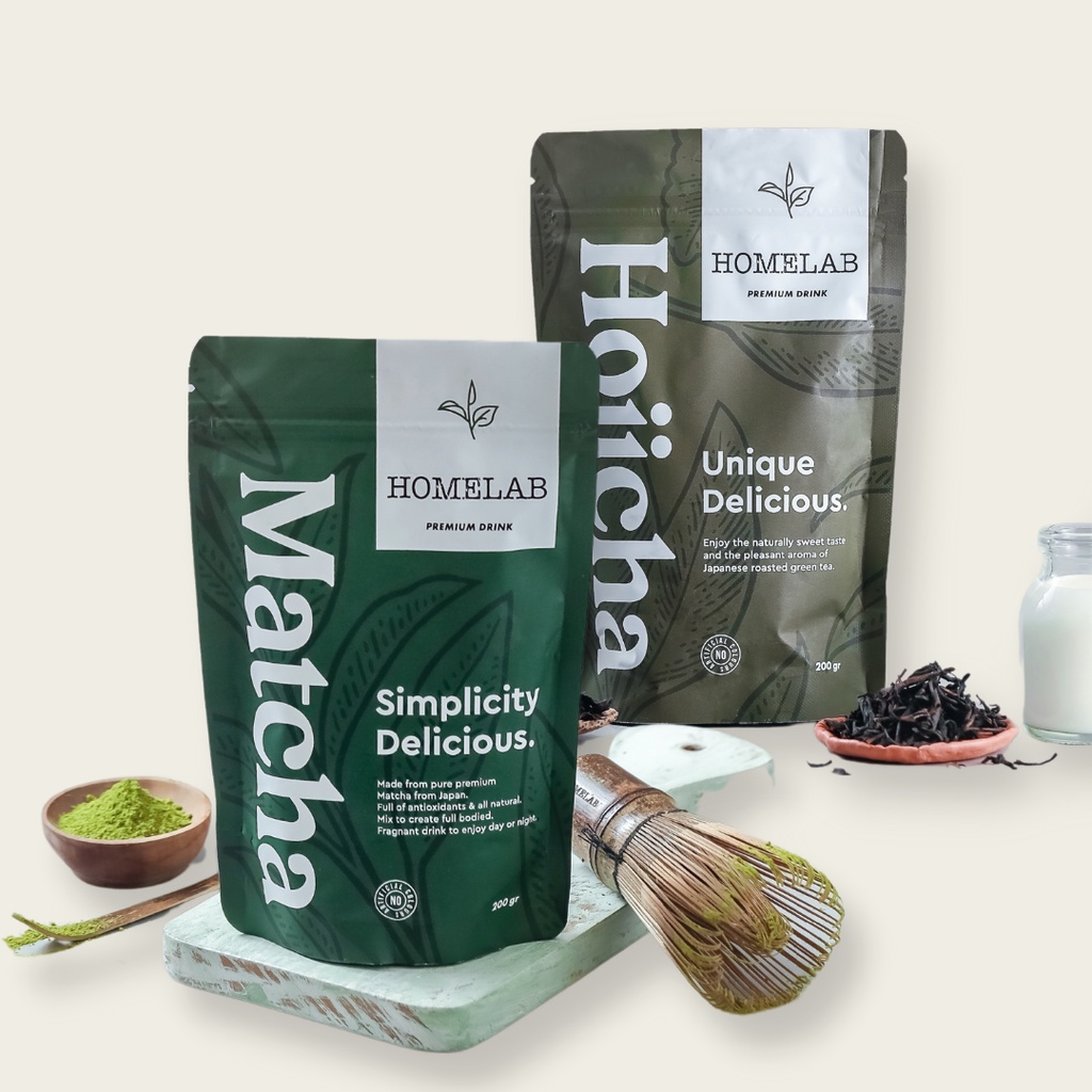 

Bubuk / Powder Matcha & Hojicha Premium hos