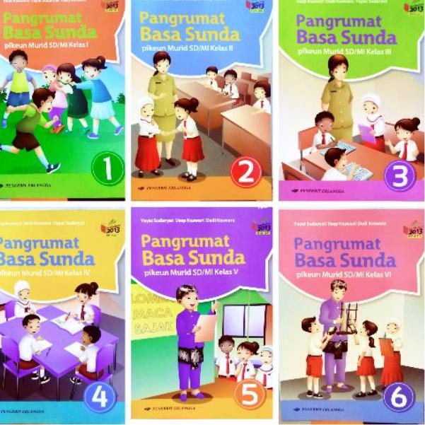 B#R BUKU BAHASA SUNDA SD MI KELAS 1 2 3 4 5 6 KURIKULUM 2013 ERLANGGA masih banyak