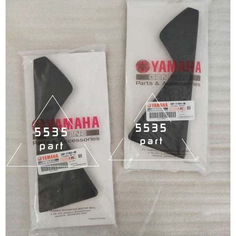 KARET PIJAKAN NMAX ATAS KARET FOOTREST NMAX 1SET ORIGINAL