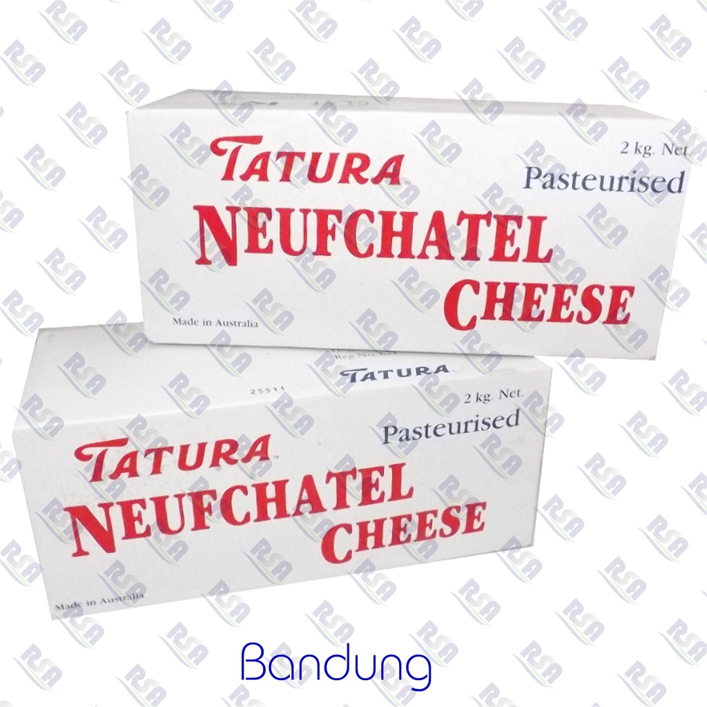 

Cream Cheese Tatura Neufchatel 2 Kg di Import dari Australia