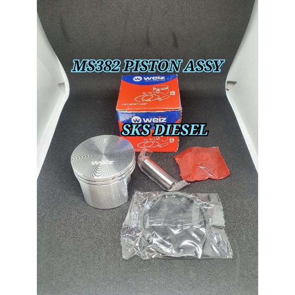 MS382 MS 382 Piston Kit Assy Seher Komplit Chainsaw Senso Sinso STIHL