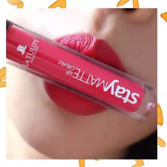La tulipe stay matte lip cream