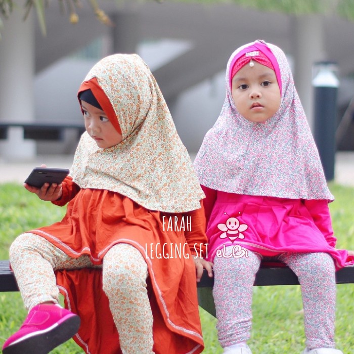 Rok Anak Busana Cantik Lucu Anak Perempuan - Baju Muslim Warna Usia 5 - 6 Tahun