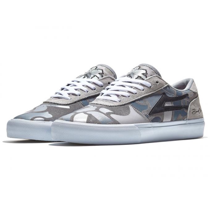 LAKAI MANCHESTER GREY/CAMO SUEDE