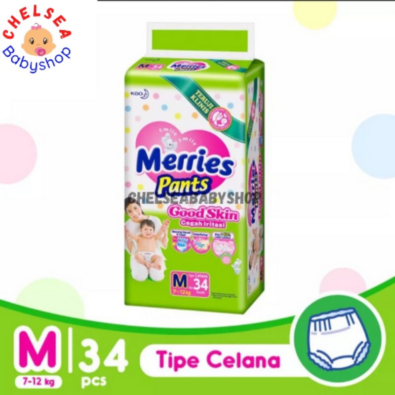 merries pants m34 / merries M 34 / type celana