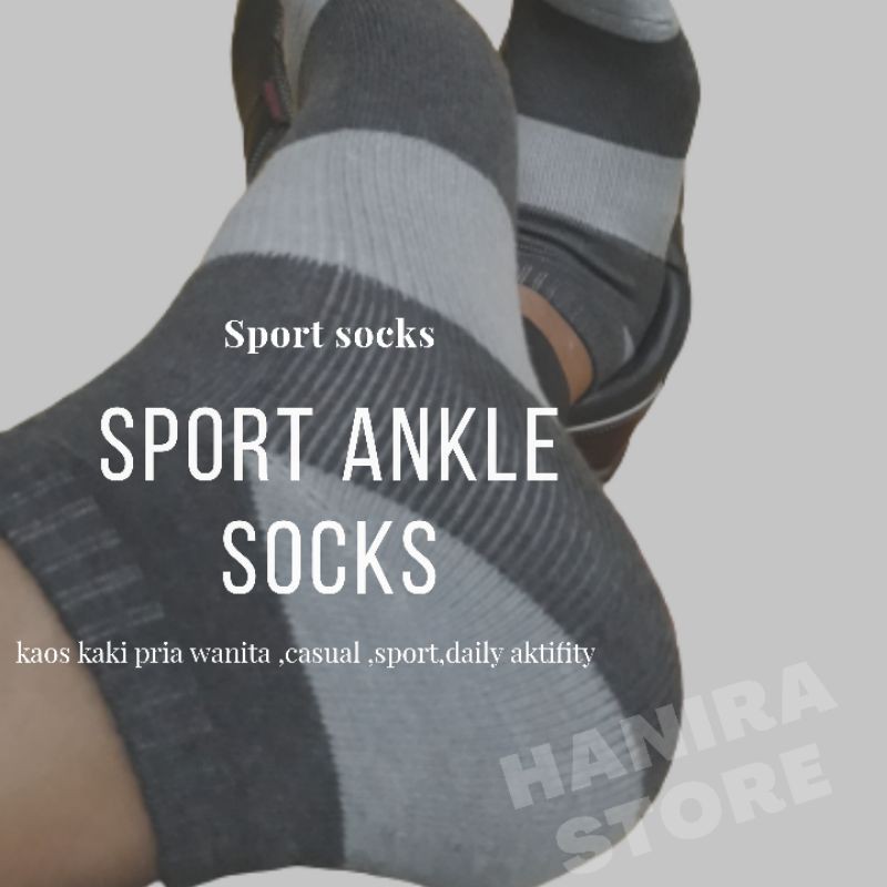 Barbels Ankle Sock - Kaos Kaki Semata Kaki - Sport Sock - kaos kaki Olah Raga Pria