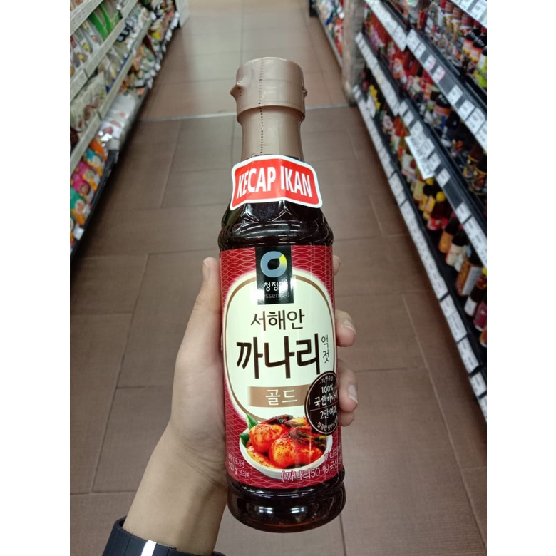 

CHUNG JUNG ONE ANCHOVY SAUCE 500 GR / KECAP IKAN KHAS KOREA / KECAP IMPORT