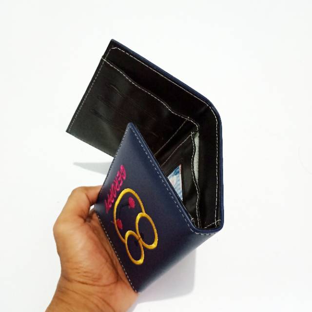 Promo product dompet lipat cewe ceroppy/navy