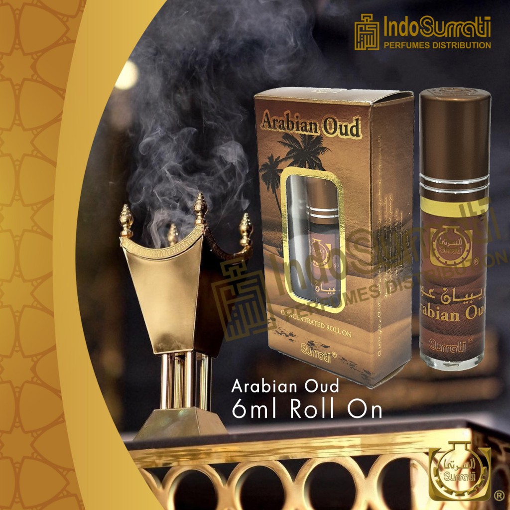 Parfum ARABIAN OUD 6ml Roll On | Parfum Surrati | Surrati Perfumes | Bibit Minyak Wangi