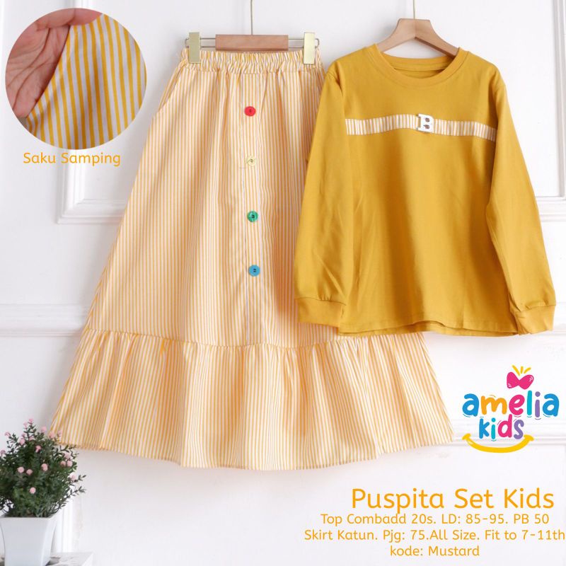 PUSPITA SET AMELIA KIDS