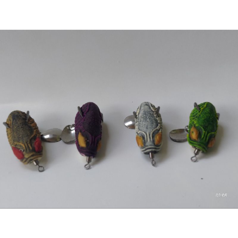 soft frog lure 3d