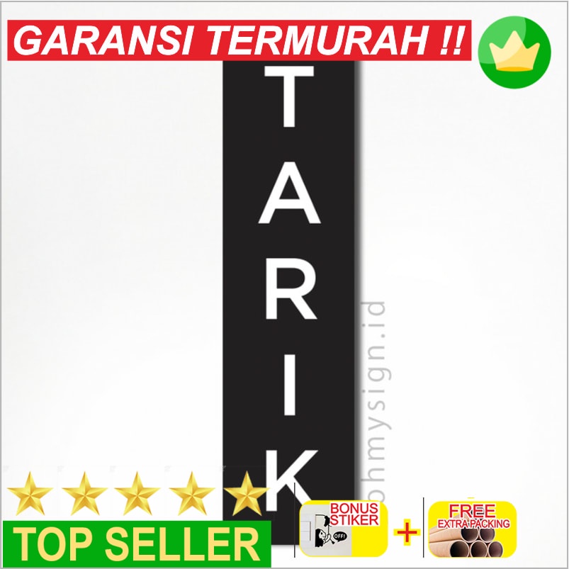 

Promo SIGNAGE TARIK ACRYLIC | SIGN PINTU TARIK AKRILIK TIMBUL Elegan