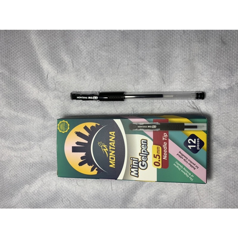 

bolpoin gel mini montana 12 pcs