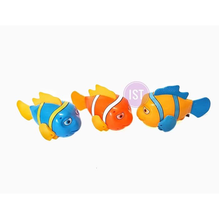 mwn.toys Mainan Lucu Ikan Nemo Bunyi Lonceng