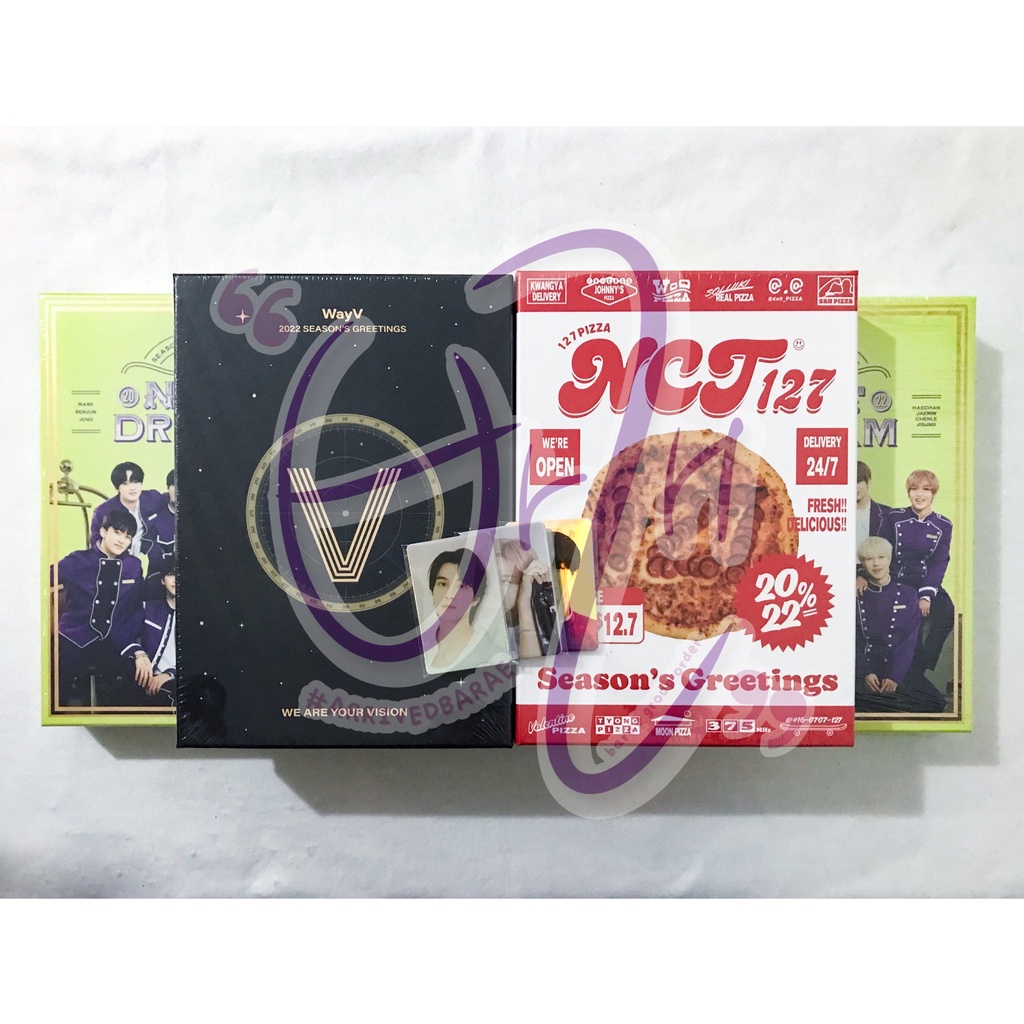 [READY • SHARING] NCT 127, NCT DREAM, WayV 2022 SEASON'S GREETINGS BENEFIT WEB ALADIN