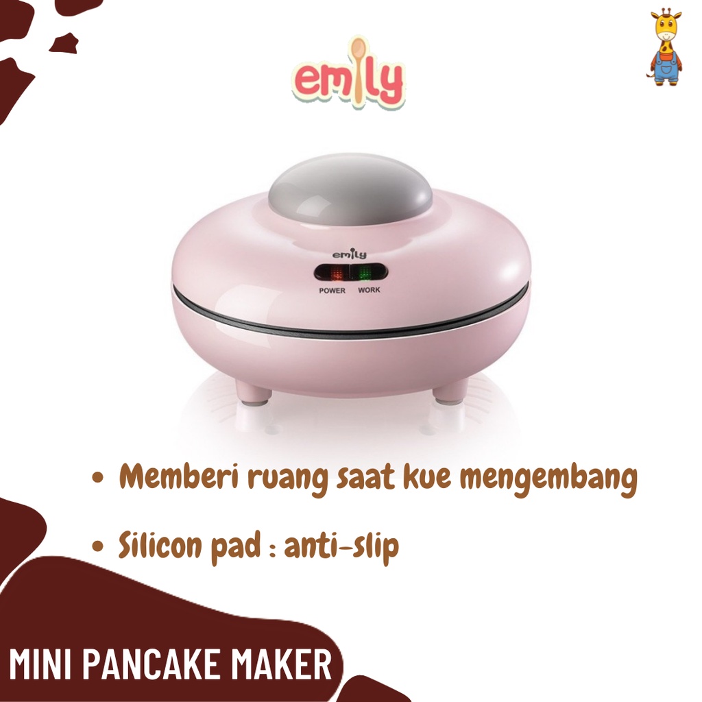 Emily Mini Pancake Maker / Pembuat Kue