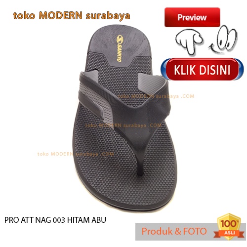 Sandal pria casual sandal jepit karet murah PRO ATT NAG 003