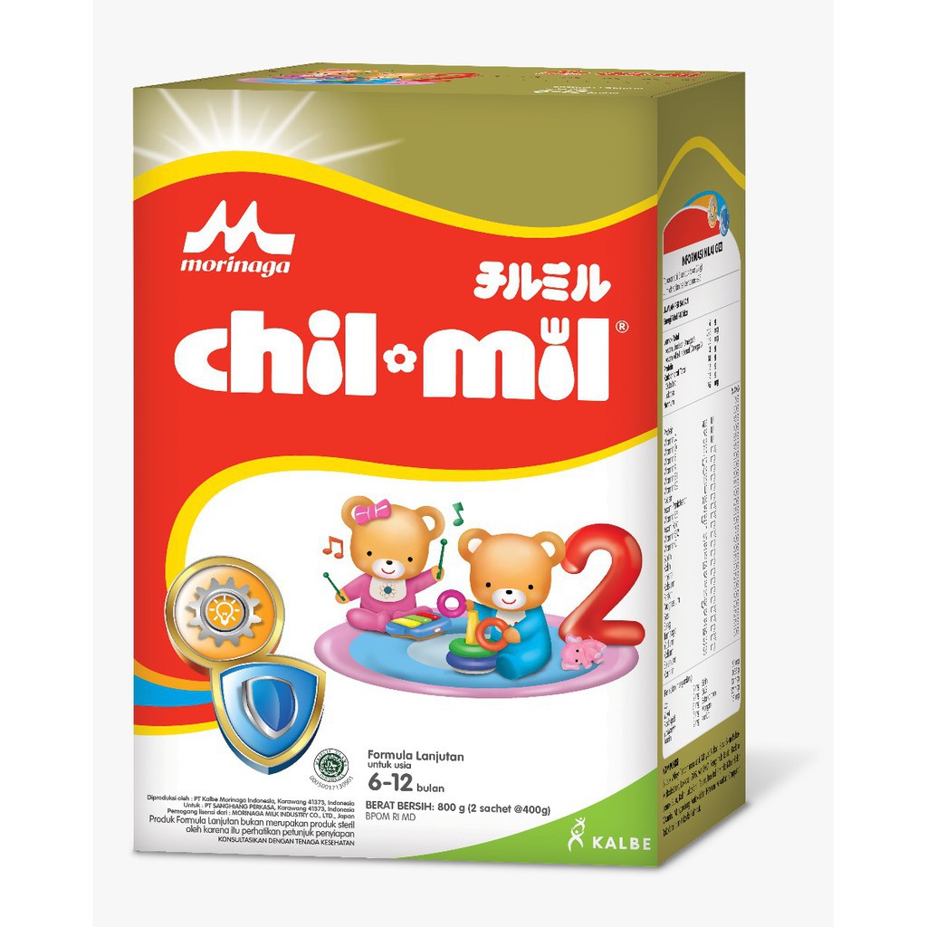 Morinaga Chil Mil Gold 2 Susu Formula Lanjutan 6-12 Bulan - Susu Bayi 400gr