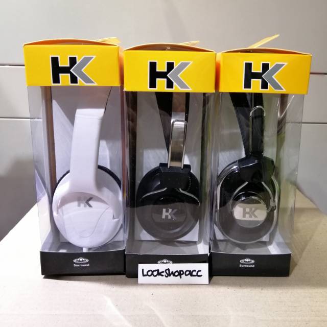 Headphone Hk/5Bro Stereo Extreme Bass Headphone Microfon Kabel Jack 3.5M