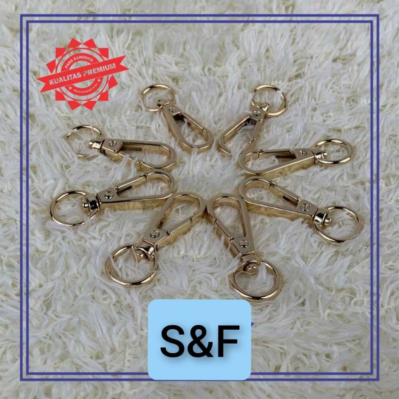 0Kait Tas 13mm Murah Bulat Kew-Kew Cantolan Tas