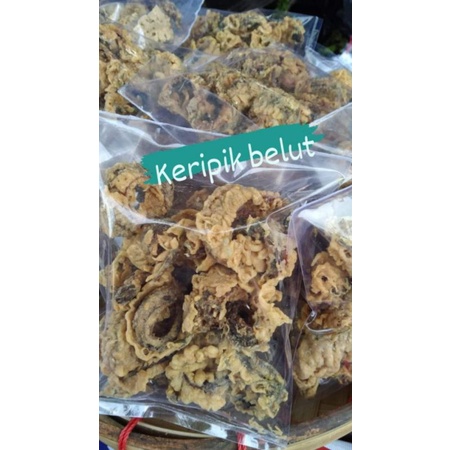 

KRIPIK BELUT/ WELUT RENYAH 200 Gram Gurih Renyah Bikin Ngiler