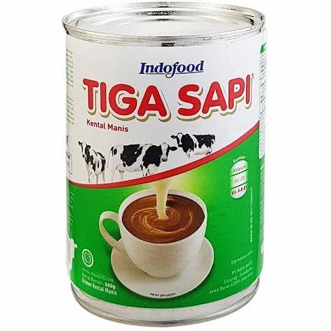 

Indofood krimer Kental Manis Tiga Sapi