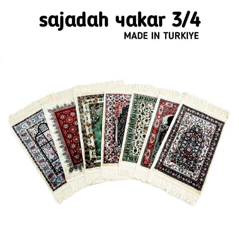 Sajadah arbain Mini Sajadah Muka 60×35