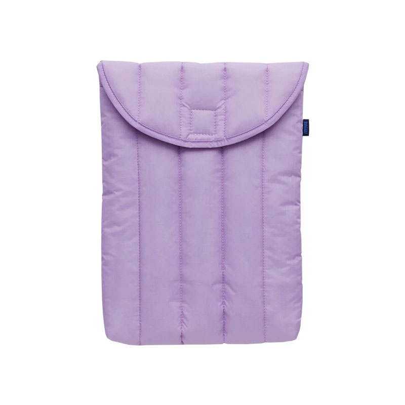 Jual Baggu Puffy Laptop Sleeve 13" in Dusty Lilac Shopee Indonesia