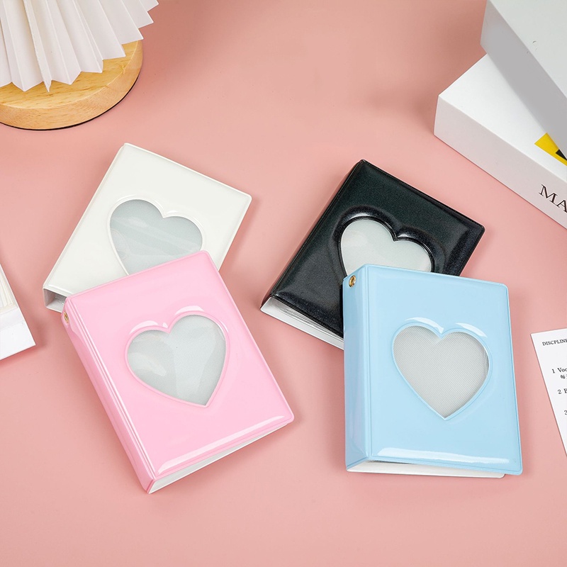 Ins Album Foto Mini 3 Warna Hitam Untuk Koleksi