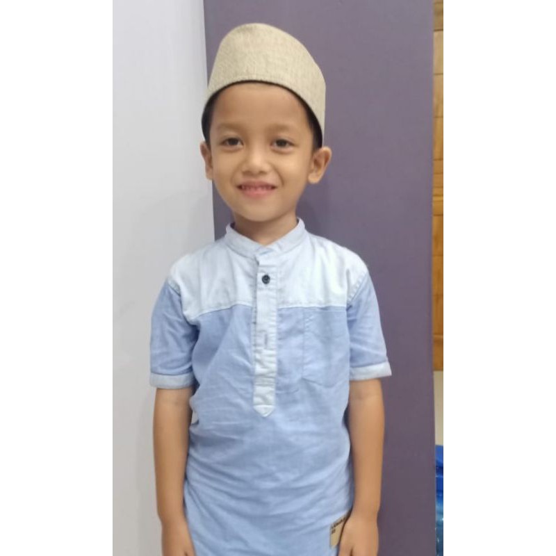 Peci kanvas motif Goni bukan goni, songkok, kopiyah original izzey Exclusive