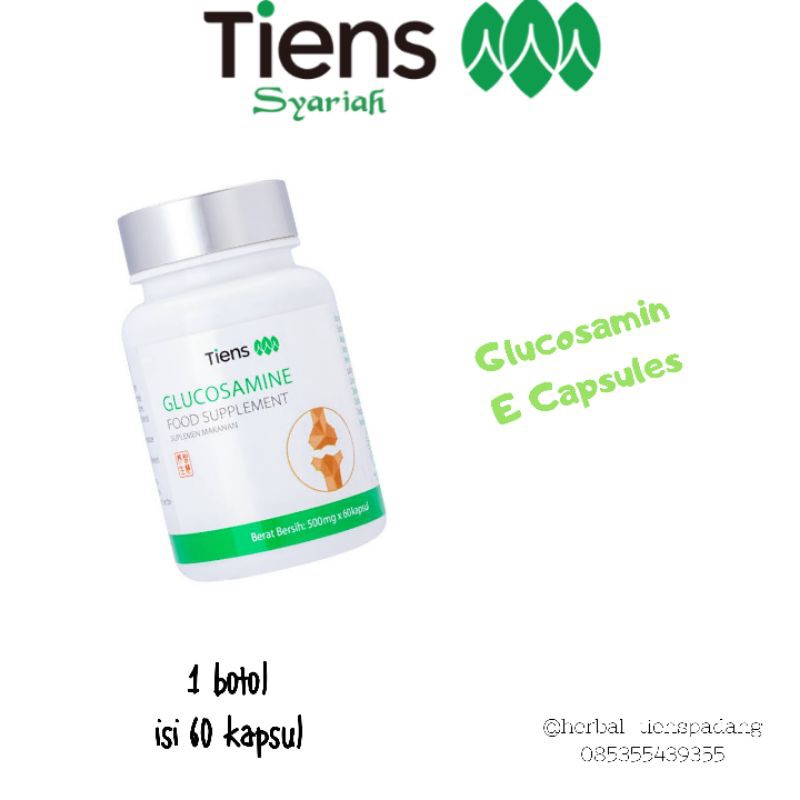 glucosamine tiens original | suplemen tulang dan persendian | rematik