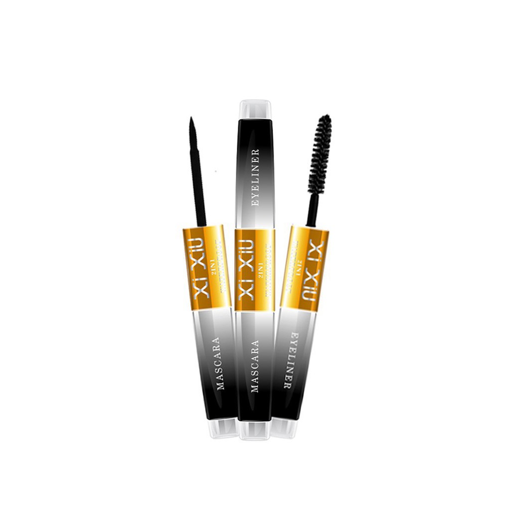 XI XIU Divine 2 in 1 Mascara &amp; Eyeliner (✔️BPOM) | Mascara eyeliner [XIXIU DIVINE MASKARA EYE GOLD]