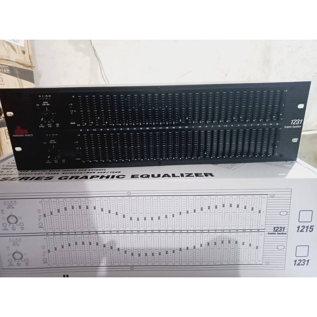 EQUALIZER DBX 1231 EQUALISER DBX1231 GRADE A