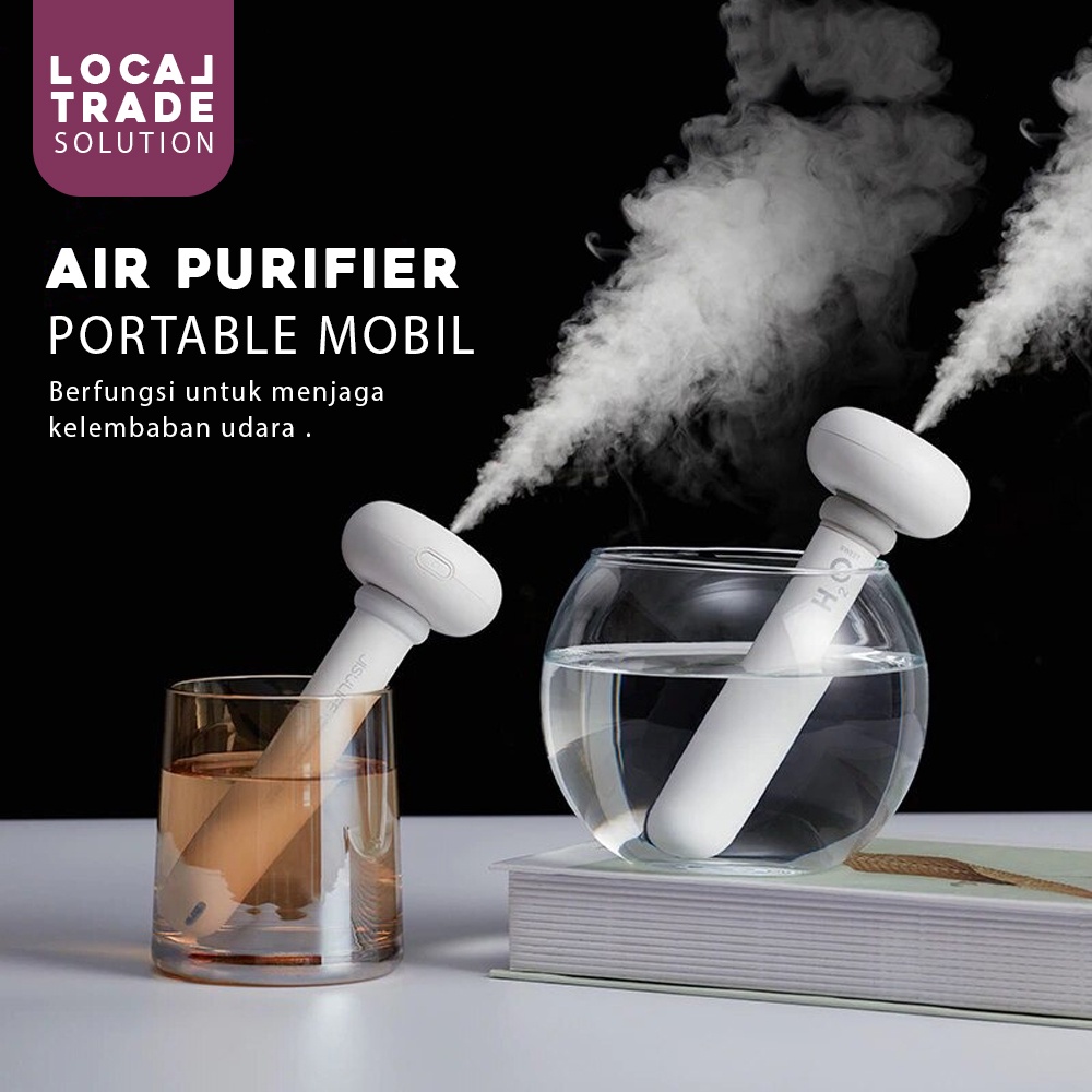 Air Humidifier USB Pengharum Ruangan Portable Mini Celup Panjang Car Air Purifier Mobil