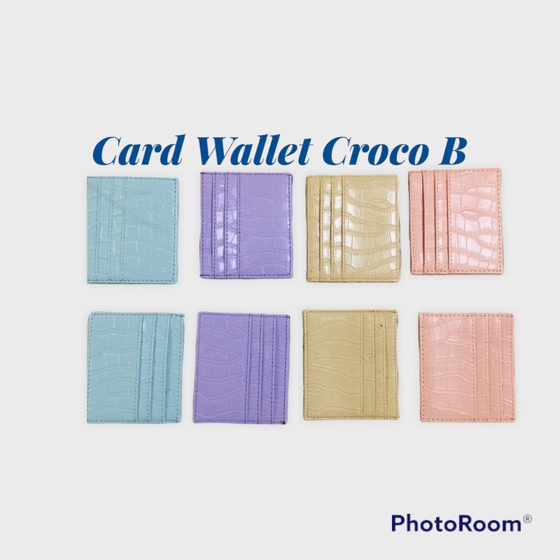 Card Wallet Croco B