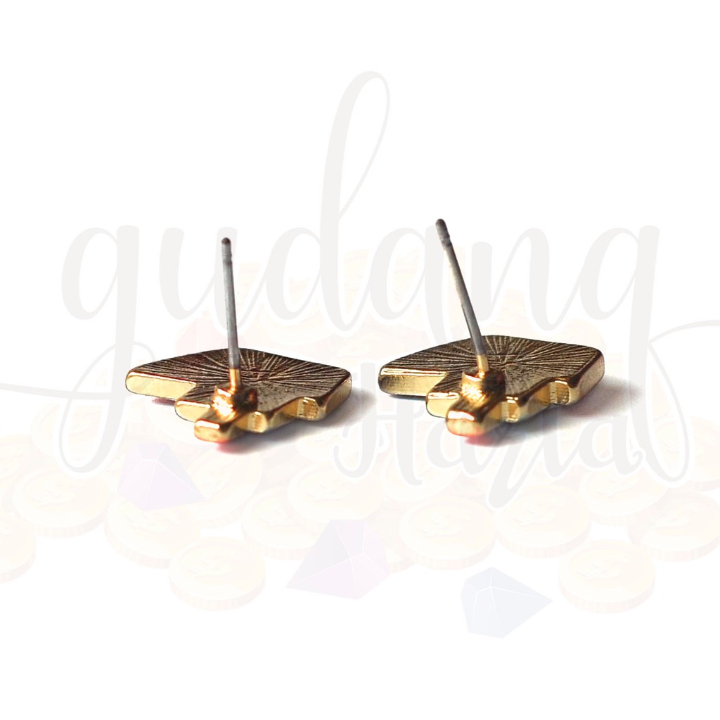 Anting Stud Kapal Ship Unik Lucu GH 203496