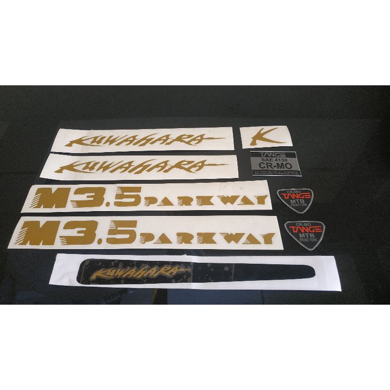 Decal Kuwahara M35 parkway