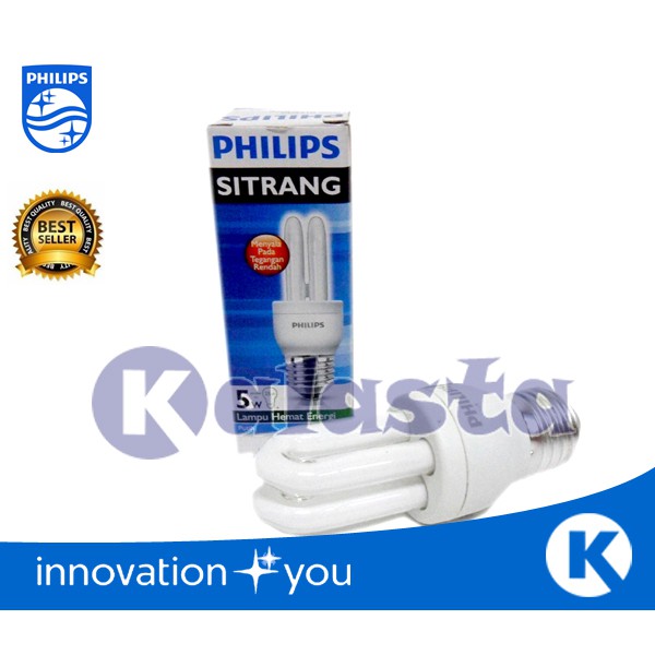 Lampu Philips SiTrang 5w 5watt 5 watt (Gratis Bubble)