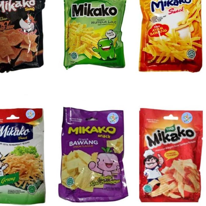 

MIKAKO SNACK ANEKA RASA - Netto 10 bks x 22 gr