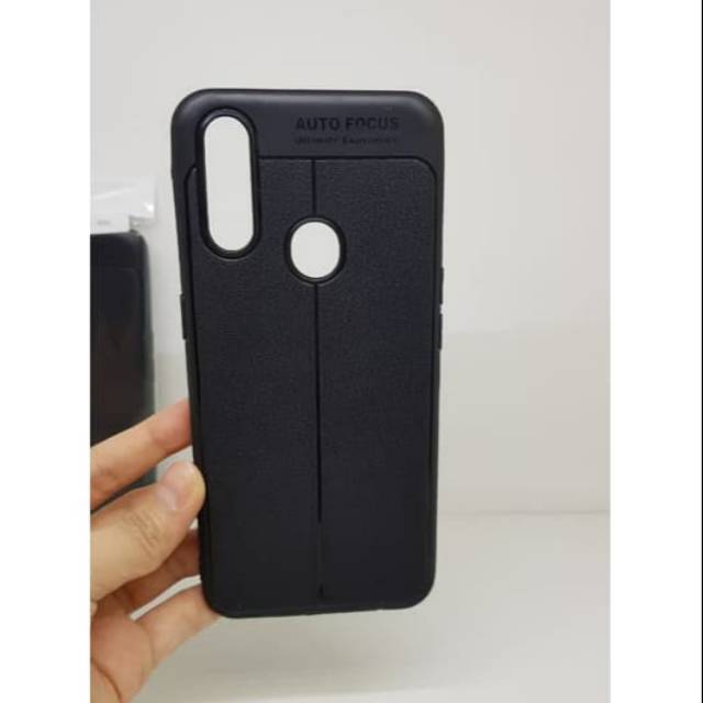 Auto Fokus Oppo A31 2020 6.5" Leather Soft Case AUTOFOCUS Oppo A8