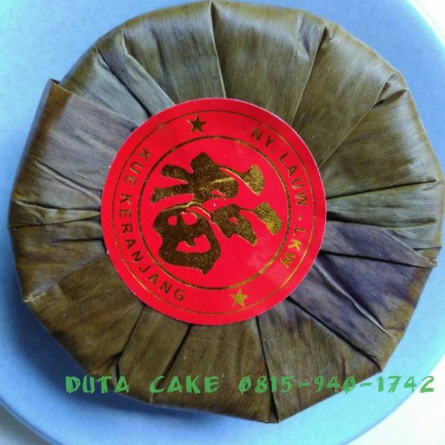 Kue keranjang/ dodol keranjang Ny. Lauw