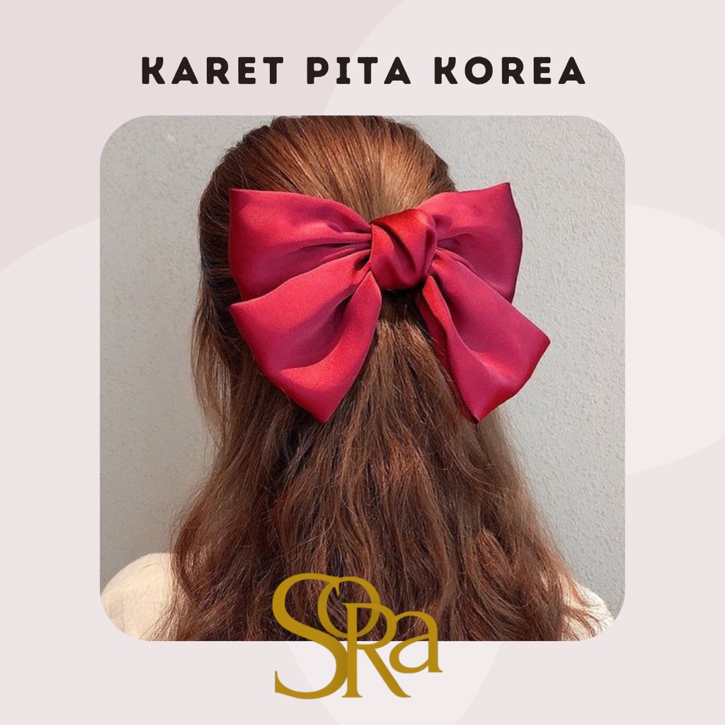 Ikat Rambut Pita Korea / Aksesoris Rambut Korea / Pita Rambut