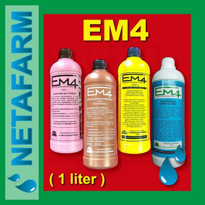 EM4 Tanaman Pertanian volume 1 liter