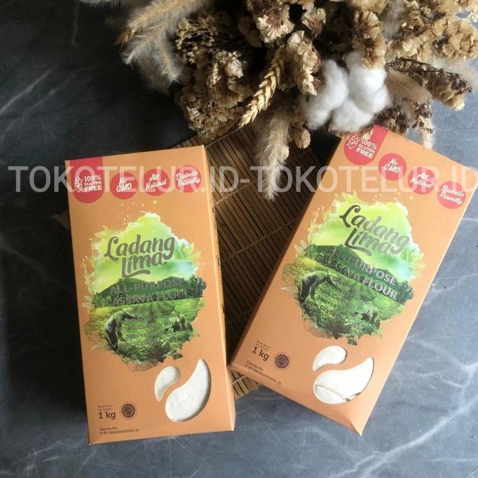 

[[COD]] LADANG LIMA - All Purpose Cassava Flour/Tepung Singkong (1kg) BERGARANSI Kode 75